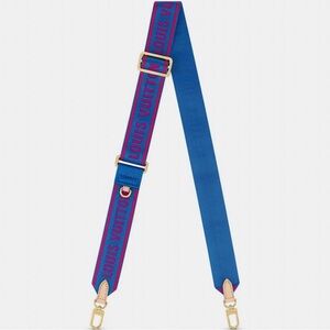 Louis Vuitton Bandouliere Blue/Magenta Monogram Canvas -Rare